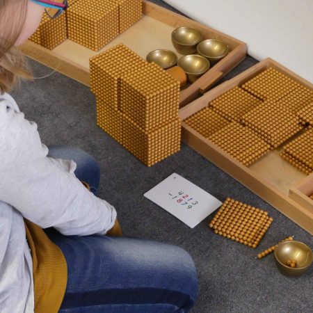 Grundschule Harthausen Montessori Material