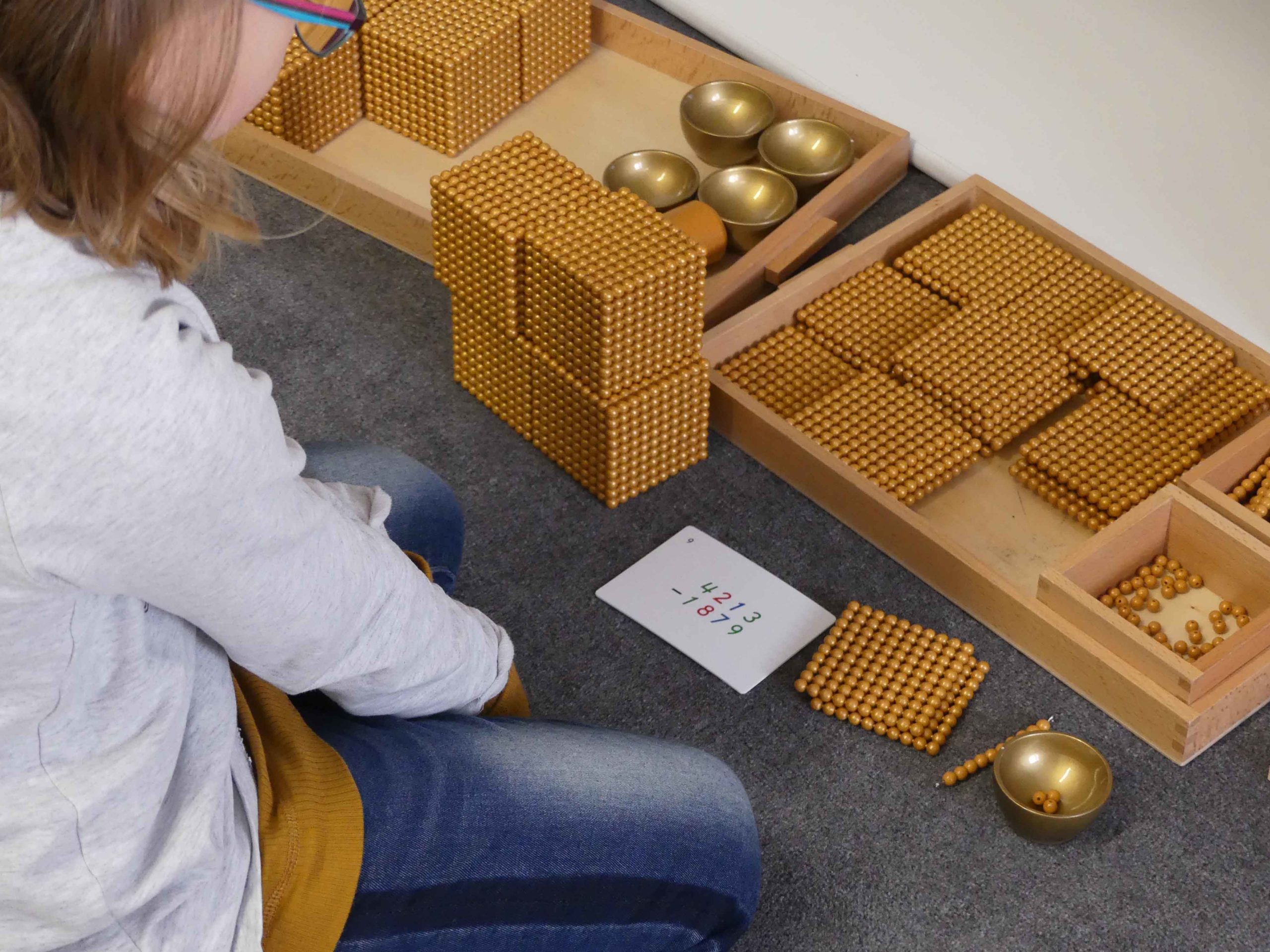 Grundschule Harthausen Montessori Material